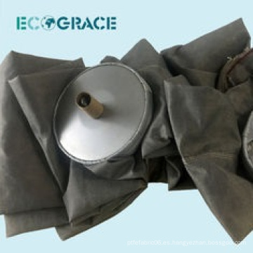 Bolsillo industrial del filtro de la fibra de vidrio del colector de polvo del paño del hierro y del acero